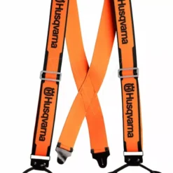 Husqvarna Knoop Bretels Met Leder Lussen - Premium Kwaliteit Tuinwerk Accessoires