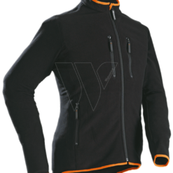 Husqvarna Microfleece Jack Zwart XL - Comfortabele en Stijlvolle Jack voor Elke Dag