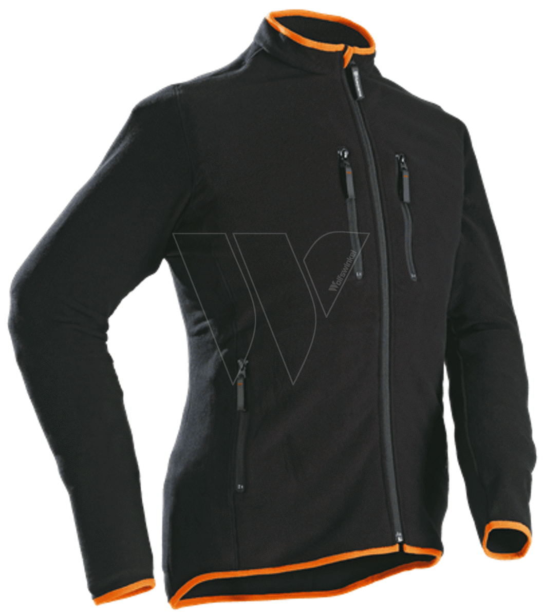 Husqvarna Microfleece Jack Zwart XL - Comfortabele en Stijlvolle Jack voor Elke Dag 1 Husqvarna Microfleece Jack Zwart XL - Comfortabele en Stijlvolle Jack voor Elke Dag