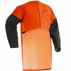 Husqvarna Regenjas Met Rugbeschermer & Mouw - Professionele Motorzaagbescherming